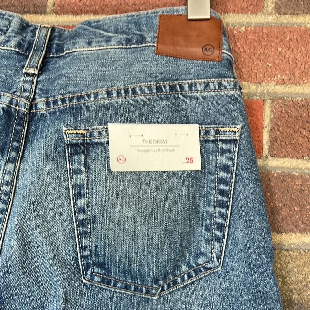 AG The Drew Straight Leg Boyfriend Jeans - Picture 8 of 16